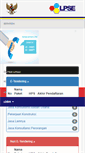 Mobile Screenshot of lpse.blitarkota.go.id
