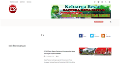 Desktop Screenshot of bappeda.blitarkota.go.id